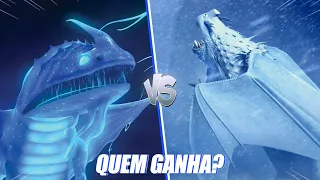 Pesadelo Voador VS Fantasma da Neve | Duelo de Dragões