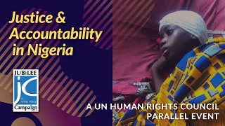 UN HRC 46 Parallel Event  |  Justice & Accountability in Nigeria