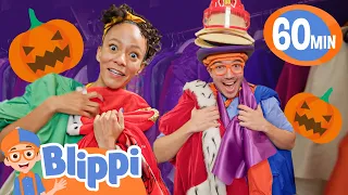 What is Blippi and Meekah's HALLOWEEN COSTUME? | Pretend Play | Educational Videos for Toddlers