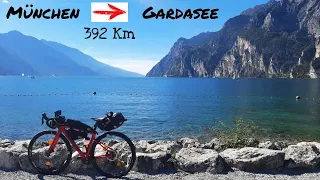 Alpencross im Herbst: 392 Km von München zum Gardasee unter 24 Stunden