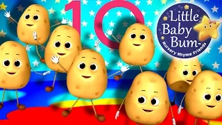 One Potato Two Potato | Nursery Rhymes for Babies by LittleBabyBum - ABCs and 123s