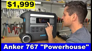 Anker Powerhouse 767: 2048Wh LiFePO4 + 2,400W Inverter?!