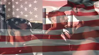 Sergeant Billy Herrington but vocoded to USA anthem