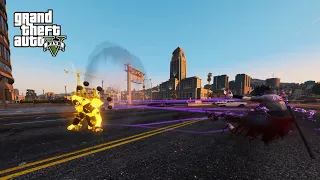 GTA 5 Mods - Naruto VS Sasuke (Tests)