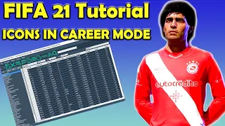 HOW TO PLAY WITH MARADONA (AND OTHER ICONS) in Career Mode! - FIFA 21 Tutorial - PC ONLY!