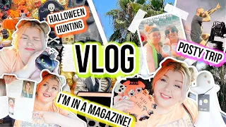 VLOG: Posty Trip, I'm In A Magazine!, Halloween Hunting and MORE