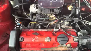 vw mk2 golf 1.3 idle issue