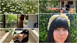 #vlog || Πήγαμε στο χωριό μου , φτιάξαμε στεφάνι απο μαργαρίτες, τι πήραμε απο Shinsay!!!🏵️