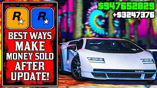 It's THAT Easy.. The BEST WAYS To Make Money SOLO After UPDATE in GTA Online! (GTA5 Fast Money)