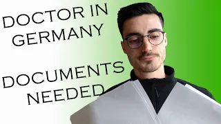 How to be a doctor in germany | PART 2 | Documentation you need before doing the FSP