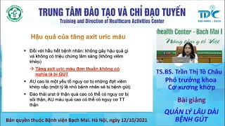 Quản lý lâu dài bệnh Gút