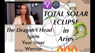 Total Solar Eclipse / SuperMoon in Aries ♈️🌚4/8 Aggressive Energy! Body Parts, Gemstones💎Herbs🌿&More