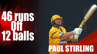 Paul Stirling Inning 48 of 13 Balls