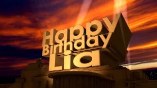 Happy Birthday Lia