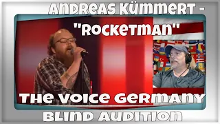 The Voice Germany Blind Audition - Andreas Kümmert - "Rocketman" - REACTION - First Time hearing