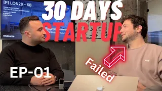 Day 1: Launching a Startup in 30 Days - A Developer's Journey (London WeWork)