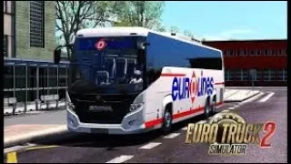 Пассажирские перевозки Euro Truck Simulator 2.