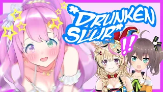 Luna (Drunk) Joins Polka & Matsuri's Monster Hunter Collab [ENG]