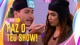 ARTHUR E MARIA TRETAM E FAZEM UM SHOW NO JOGO DA DISCÓRDIA! 🔥 | BIG BROTHER BRASIL 22