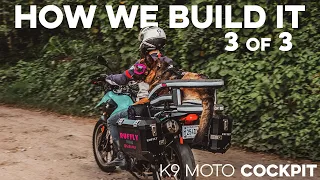 How we build your dog's K9 Moto Cockpit motorcycle dog carrier, 3 of 3