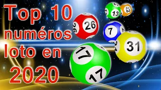 Top 10 des numéros loto les plus tirés en 2020