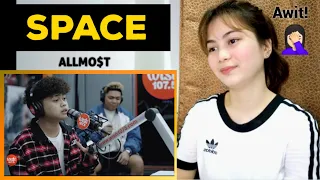 “Space” by ALLMO$T LIVE on Wish 107.5 Bus (REACTION)