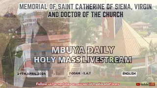 Catholic Mass Today | Daily TV Mass, Monday 29th April, 2024