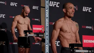 UFC 245 Weigh-Ins: Marlon Moraes, Jose Aldo Make Weight - MMA Fighting