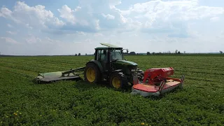 FarmVlog#45 1 Schnitt 2022 Mähen und schwaden