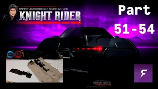 Fanhome Knight Rider K.I.T.T.  Part 51 - 54 - Mittelkonsole, Innenraum und Pedale!