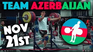 Team Azerbaijan - 2015 WWC Training Hall (Nov 21)