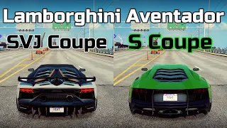 NFS Heat: Lamborghini Aventador SVJ Coupe vs Lamborghini Aventador S Coupe - Drag Race