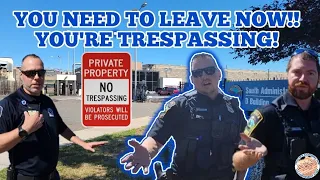 *SECURITY GETS SCHOOLED* NO SIGNS ON PROPERTY 1ST AMENDMENT AUDIT HARTFORD, CT PRESS NH NOW