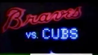 April 12, 1997 Braves vs Cubs TBS promo with Denny Neagle