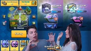 İNTİKAM!! 21000 GEM DEĞERİNDE SANDIK AÇILIMI Clash Royale