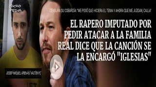 Rap Valtonyc, tres años al trullo: Pablo Iglesias le da la espalda