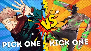 🔥 Batalha de Protagonistas 🔥 Pic One/Kick One
