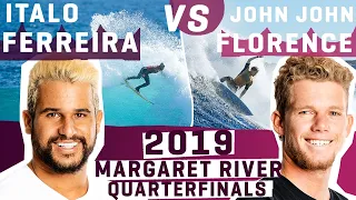 John John Florence Goes FULL BEAST Against Italo Ferreira 2019 Margaret River Pro FULL HEAT REPLAY