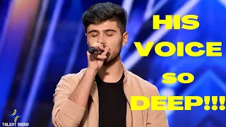 His VOICE so DEEP With "Let's Get It On" | AUDITIONS | America's Got Talent 2020