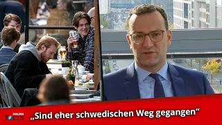 Jens Spahn: „Die Wahrheit ist: Wir sind eher den schwedischen Weg gegangen“