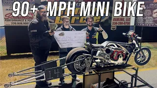 We Broke 2 WORLD RECORDS in One Night | INSANE 1/8th Mile Drag Racing Mini Bikes!