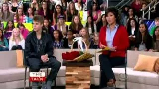 Justin Bieber on The Talk | Part 2