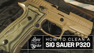 Sig Sauer P320 // How to Clean and Disassemble