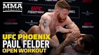 UFC Phoenix: Paul Felder Open Workout Highlights - MMA Fighting