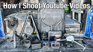 How I Shoot YouTube Videos - What's in my Camera Bag 2024