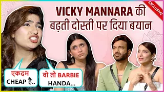 Sana's Shocking Statement On Vicky-Mannara's Closeness In Bigg Boss 17, Says Wo Ekdum Cheap Ghatiya