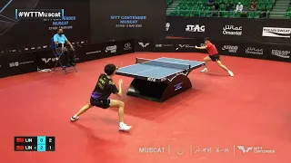 Lin Shidong vs Lin Gaoyuan | MS | WTT Contender Muscat 2022 (QF)