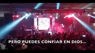 EXOUSIA - PUEDES CONFIAR EN DIOS | EN VIVO EN EL  "MONSTRUOS DEL ROCK MEXICANO"  (ROLA Y MENSAJE)