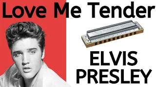 Beginner Harmonica Songbook Lesson #13: Love Me Tender by Elvis Presley