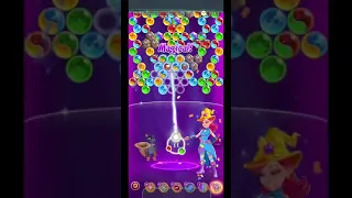 Bubble witch 3 saga 2163 ~ one blue booster, no hats